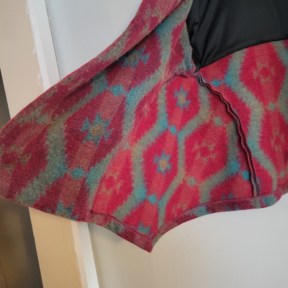 Women's Multicolor Patterned Jacket - image 5